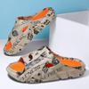 Fashion Original Brand New Style Slippers Men's Sandals Summer Fashion Thick Bottom Anti-slip Slip-on Casual Camouflage Beach Shoes
