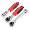 LiTuiLi Mini 1/4" Ratchet Wrench Double Ended Quick Hex Torque Spanner Set Rod Screwdriver Bit Tool Socket Ratchet Handle Wrench