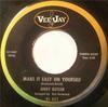 7-дюймовая пластинка JERRY BUTLER - Make It Easy On Yourself / It's Too VJ451 Vee Jay Records 1962 US Соул/Фанк Б/У