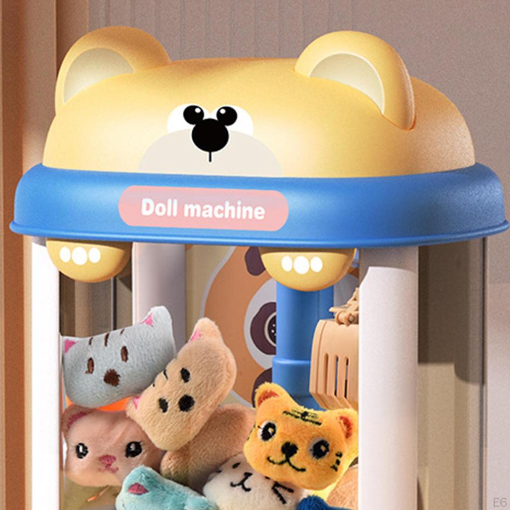 Игровой автомат с когтями и подсветкой Мини-торговый автомат Забавная игрушка для помещений Музыка и