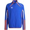 F50 Woven Jacket Comfortable Fashion Soft Retro Sports Stand Collar Jacket Men Jacket Bright-Blue IY3826
