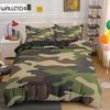 Домашний текстиль Cool Boy Girl Kid Adult Duver Cover Set Camouflage Beddding Sets King Queen Twin Chair Covers With Pillow Cover