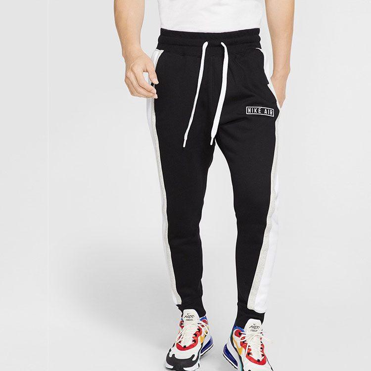 Nike Свободные вязаные спортивные штаны в ретро-стиле с флисовой подкладкой, мужские, черные, BV5148-010