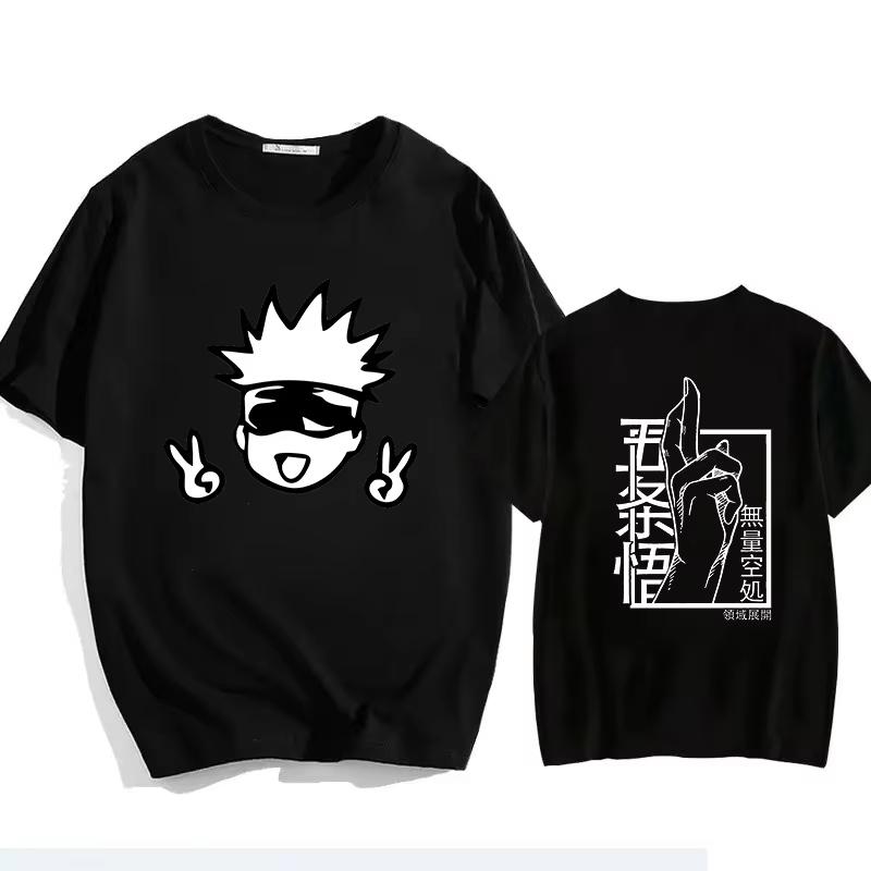 Japanese Jujutsu Kaisen Gojo Anime Tshirt UnisexAnime Gojo Satoru Graphic T Shirts Short Sleeve Tee Tshirts Tops