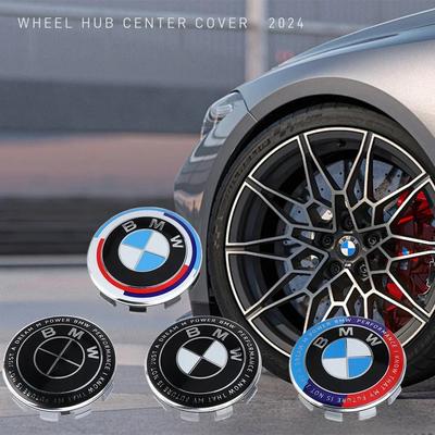 4 шт. 56 мм 68 мм Эмблема для колпаков ступиц колес BMW для BMW 3 серии 5 серии E60 E90 F10 F30 E46 E39 X5 E53 E70 E38 Z4
