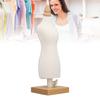 White Doll Dress Form 31x9.5cm Doll Mannequin Female Clothes Sewing Mannequin  for Clothing Display