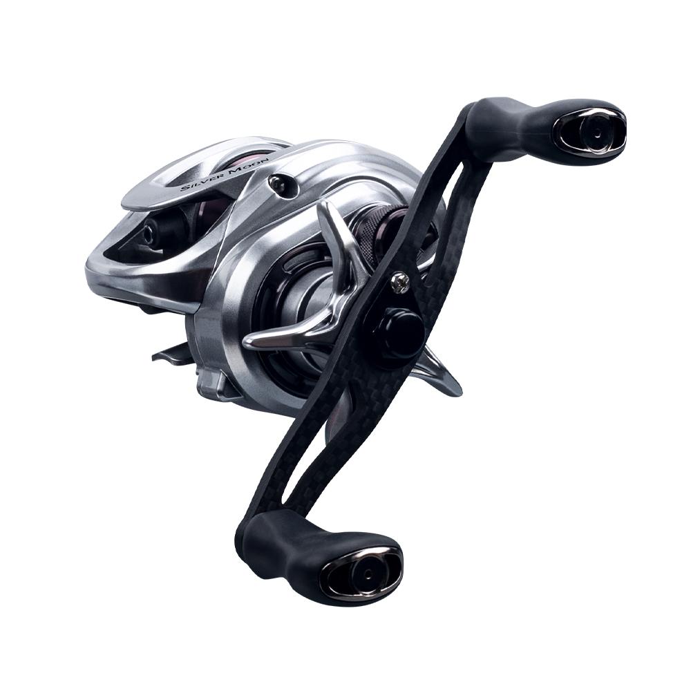 Kingdom СЕРЕБРЯНАЯ ЛУНА 7.1:1 высокоскоростная катушка для приманки, 154 г, сверхлегкая 7 + 1 шарикоподшипники, карбоновые рыболовные катушки