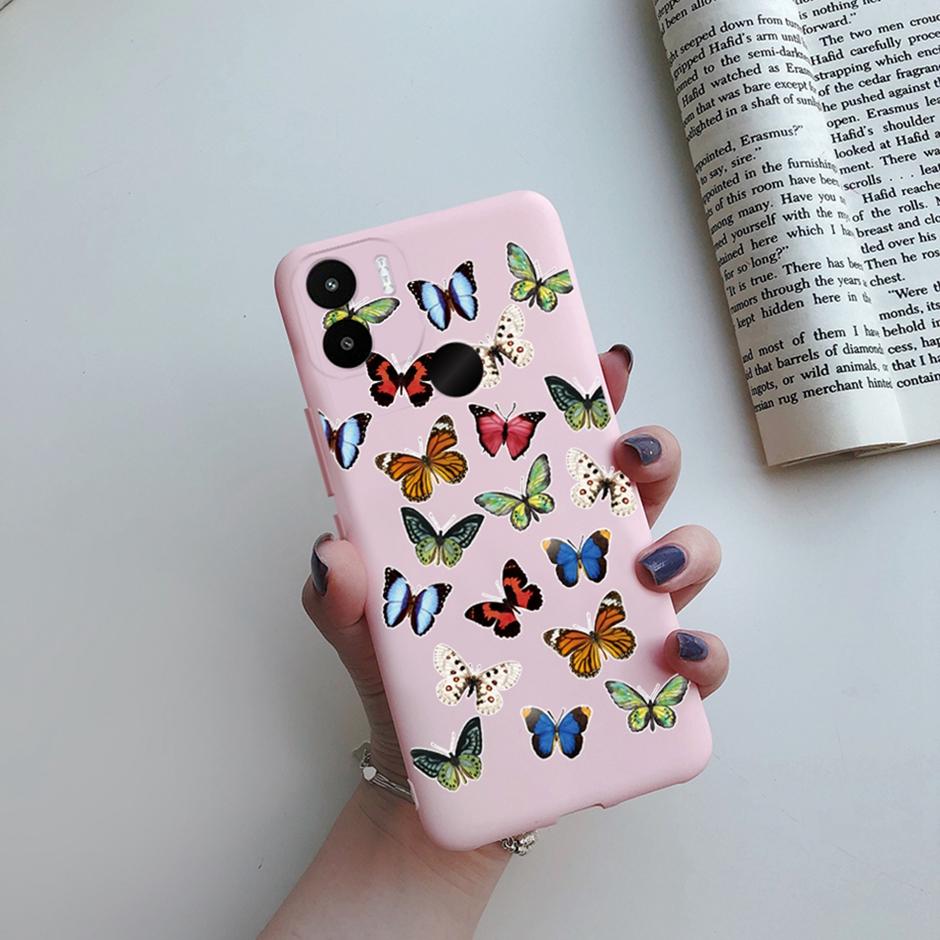 For Xiaomi Redmi A1 Plus Phone Case Cover Cartoon Silicone Shockproof Shell Coque TPU Soft Cases for Redmi A1+ 2022 Funda Bumper