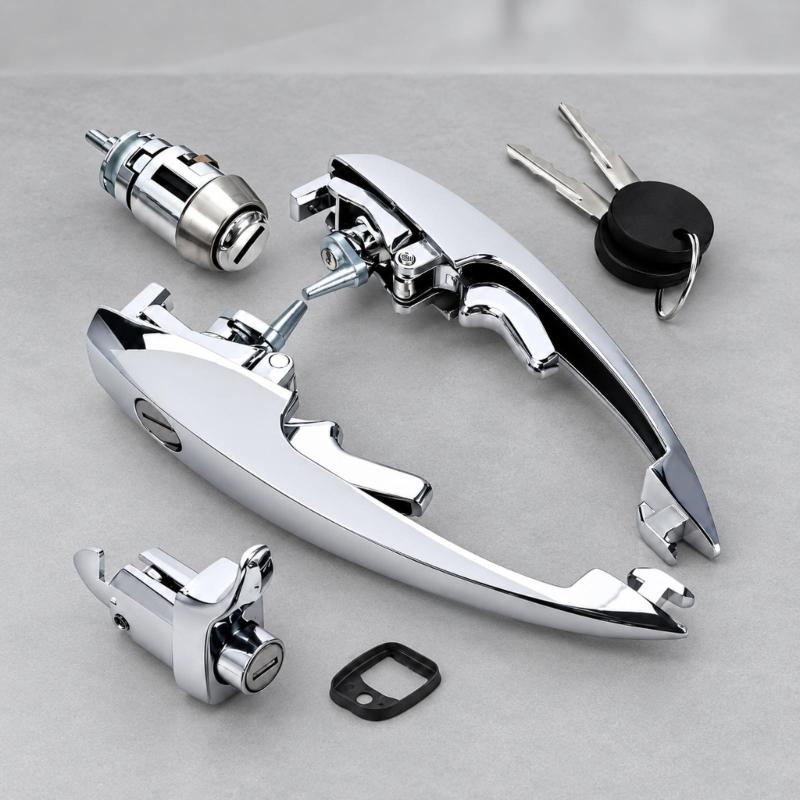 Внешняя дверная ручка для VW Beetle (Vocho) 111837205J 1BM827503 1BM837205 для моделей 1973-2004, Пластик и Металл, для Левой и Правой Сторон