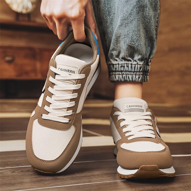 Fashion Fashion Mesh Students Casual Sneakers for Men Comfortable Sports Walking Shoes Male Breathable Flat Shoe Men’s Sneaker New Style