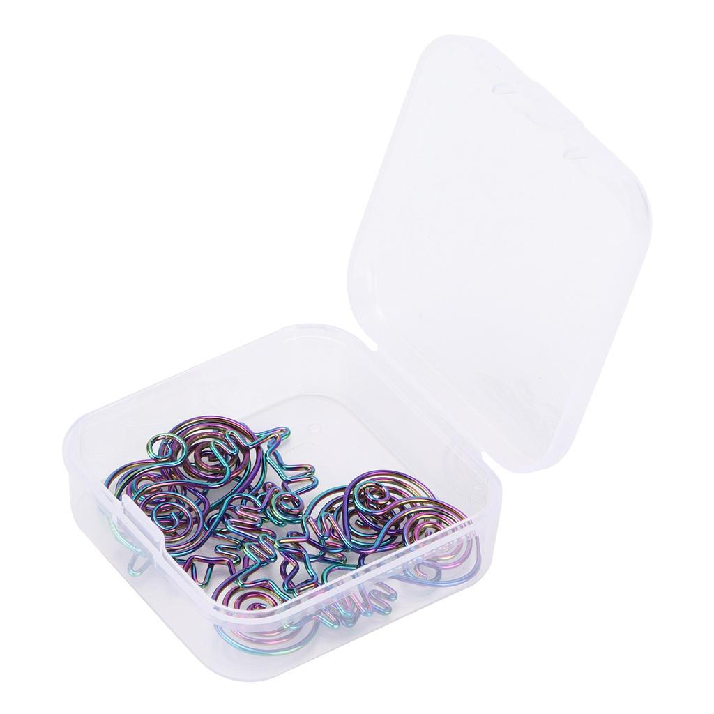 10 шт. скрепка в форме животного, красочная, в форме кошки, креативная, портативная, для офиса, дома, файлов, блокнота