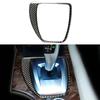 Carbon Fiber Car Central Control Gear Shift Panel Decoration Cover Sticker Interior For BMW E60 5 Series 2008-10 Car Accessories
