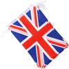 Union Triangular Bunting 25pcs British Flags 70th Anniversary England Flag Bunting for Queen s Platinum Jubilee Pub