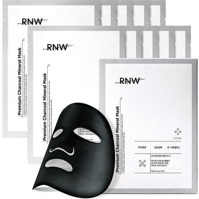 R&W Premium Charcoal Mineral Charcoal Mask Pack, 10 упаковок, 1 упаковка