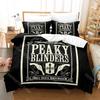 3D Print Peaky TV Blinders Bedding Set Single Twin Full Queen King Size Bed Set Aldult Kid Bedroom Duvetcover Sets bed sheet set
