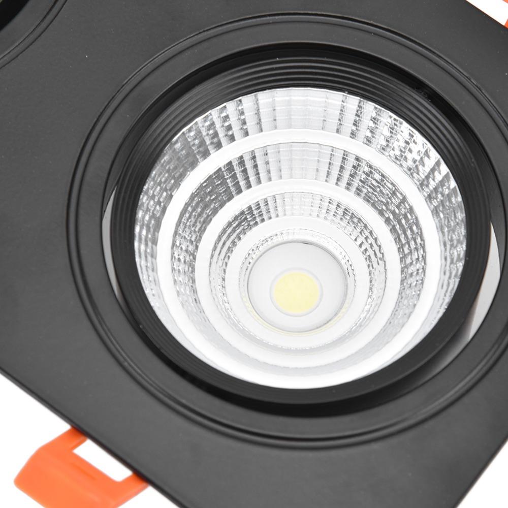 2 X 7W Recessed Ceiling Light Double Head LED Ceiling Light High Efficiency Downlight  Cafe