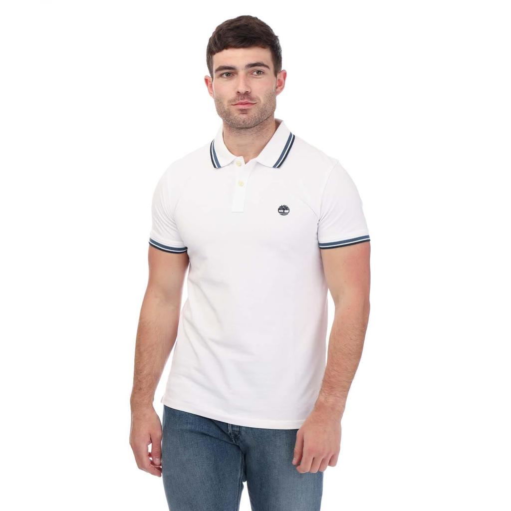 Timberland Unisex Adult Tipped Short-Sleeved Polo Shirt
