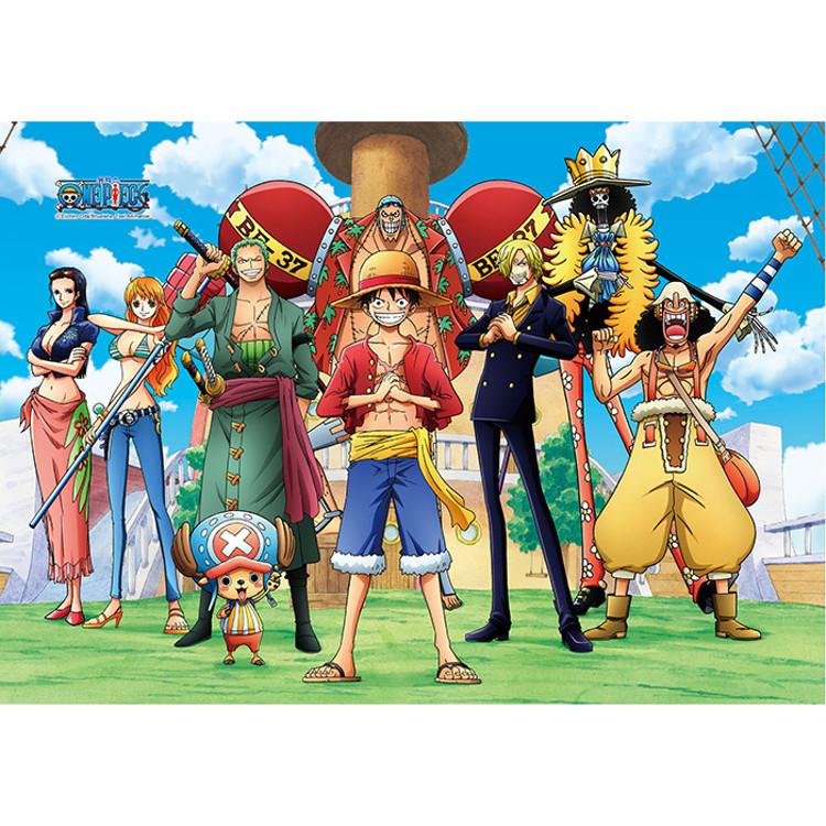 Пазл из 100 деталей - One Piece Monkey D. Пират Луффи (Мини.Кристаллическая.рамка), популярная корейская головоломка