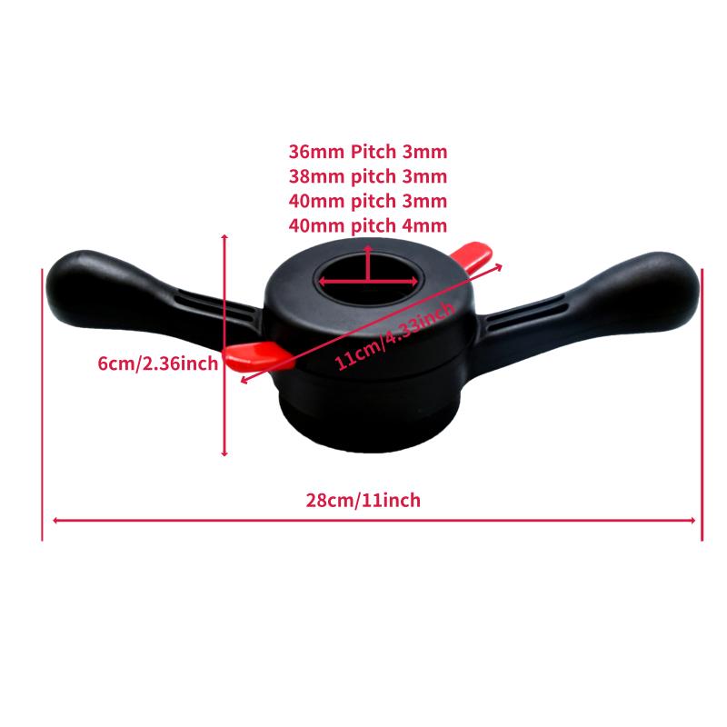 Быстрая гайка, быстросъемная ступица, гайка-барашек для балансировочного станка для колес автомобиля, балансировочный станок для шин, инструменты для замены зажима 36 38 40 мм
