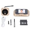 Peephole Camera Automatic Photo Taking Waterproof 120 Degrees Viewing Angle Infrared Night Vision 1050mAh