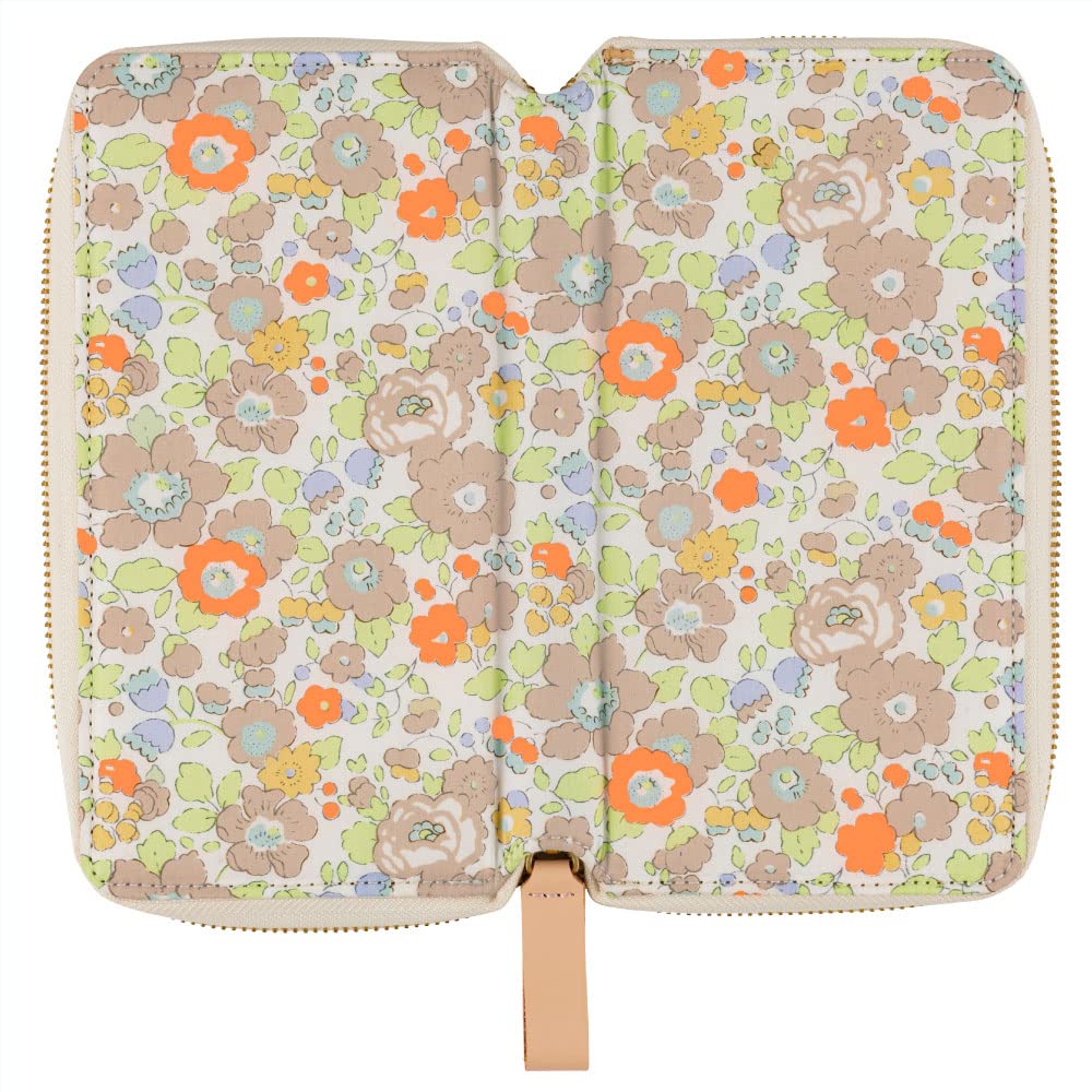 Планер Hobonichi 2023 Weeks Обложка LIBERTY, ТКАНИ/Betsy (Неоновый бежевый)