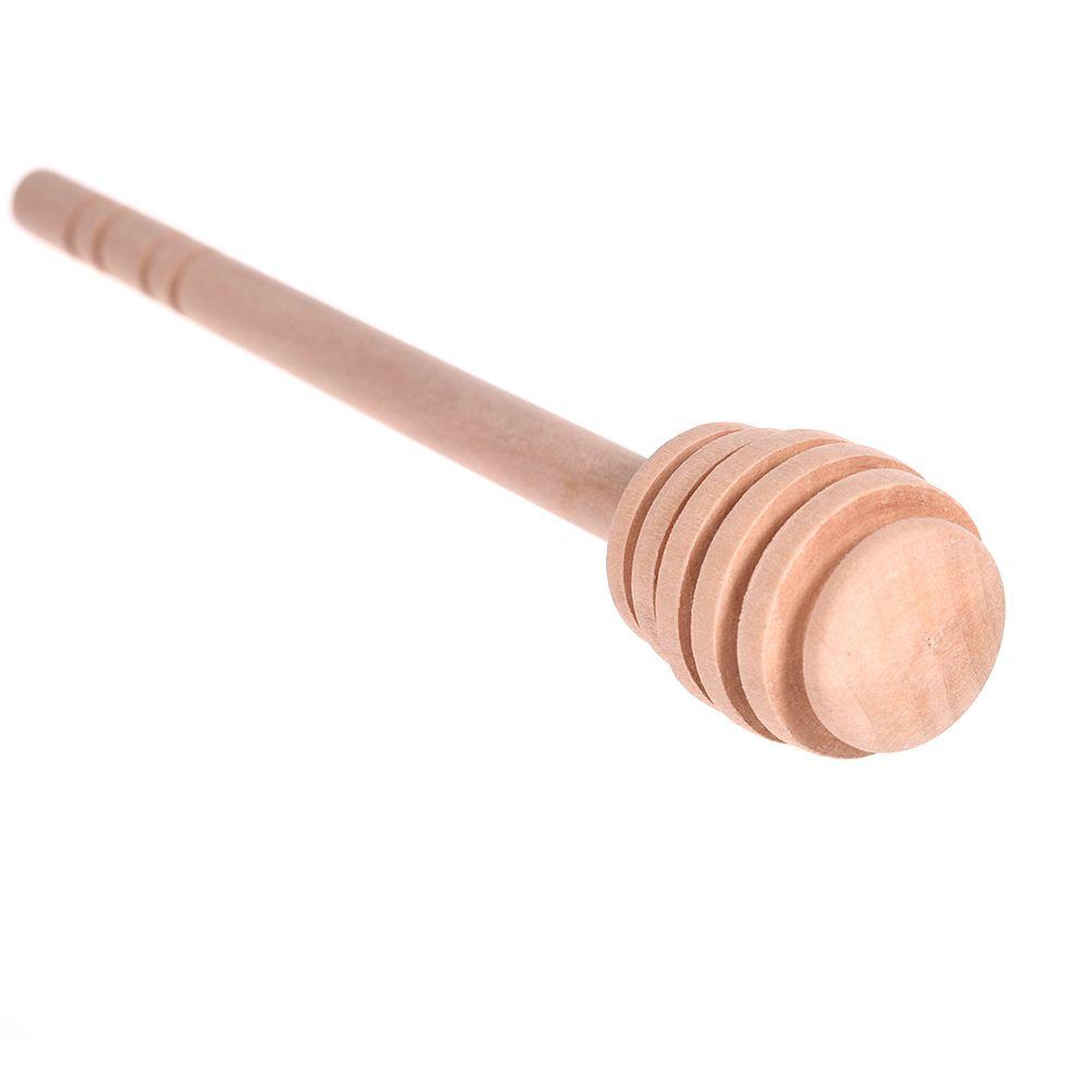 1/3pcs Long handle Safe Tableware Long Handle Mixing Stick Wooden Dipper Stirring Honey Spoon