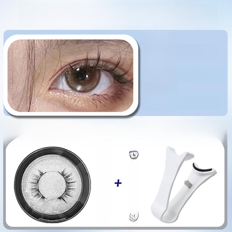 Магнитные ресницы Ультра-натуральный вид Без клея Легкие Многоразовые Водонепроницаемые Долговечные Натуральные ресницы Накладные ресницы Легко наносить