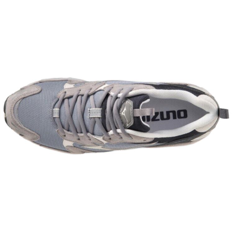 Mizuno Wave Rider 10 Tradewinds Унисекс Кроссовки Серый Снежно-Белый Облако Нимбус D1GA222610