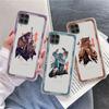 Clear Case For Samsung Galaxy A52 A12 A51 A32 A21s A71 A32 A22 50 A70 A31 A72 5G Phone Cover Genshin Impact Jujutsu Kaisen Coque