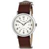 Мужские часы Timex Weekender S Кварцевые Латунь Кожа теленка T2p495