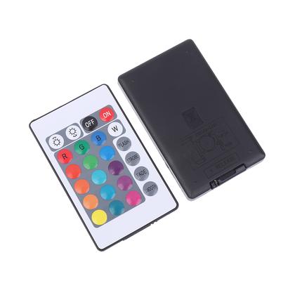 Цветная RGB световая плата Круглый светодиодный источник света Низковольтный DC 5V Переключатель Пульт дистанционного управления Для основания для украшений DIY Светодиод