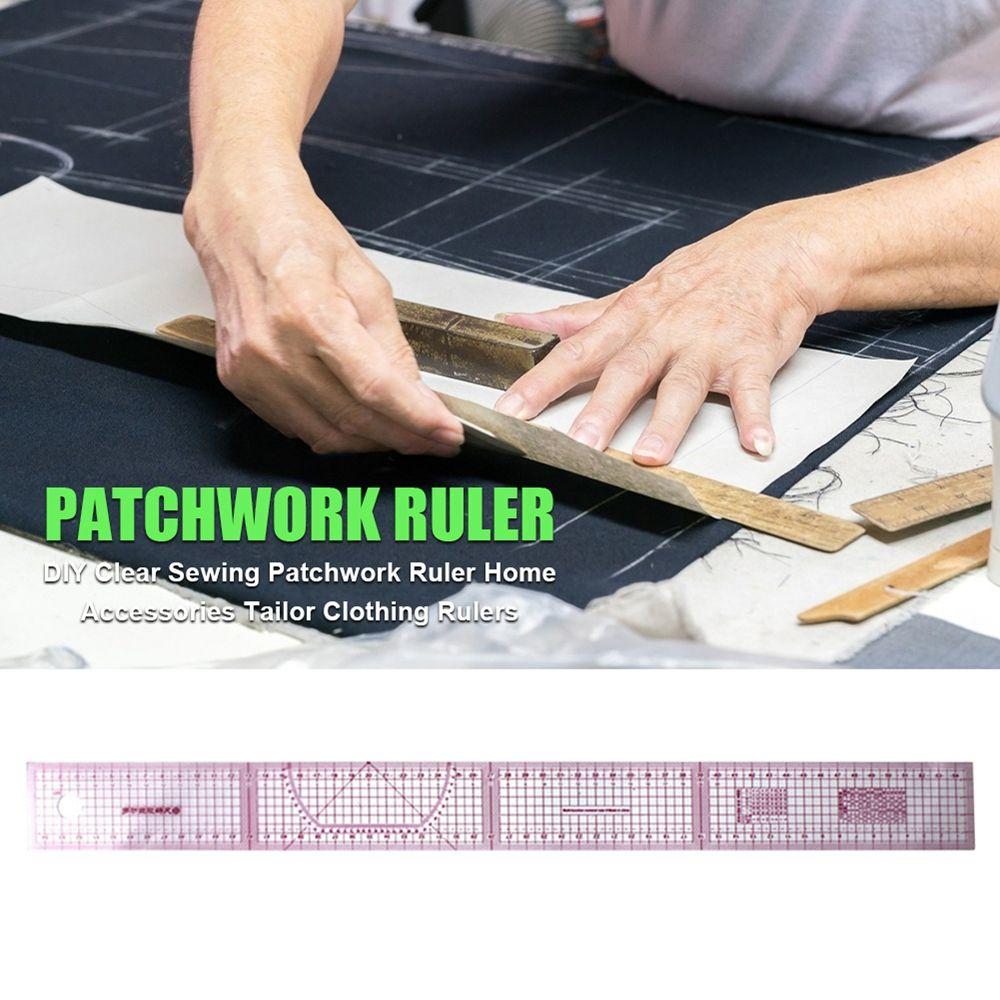 Cloth Cloth Cutting Rulers Sewing Ruler Patchwork Ruler Sewing Tools Straight Ruler Sewing Supplies