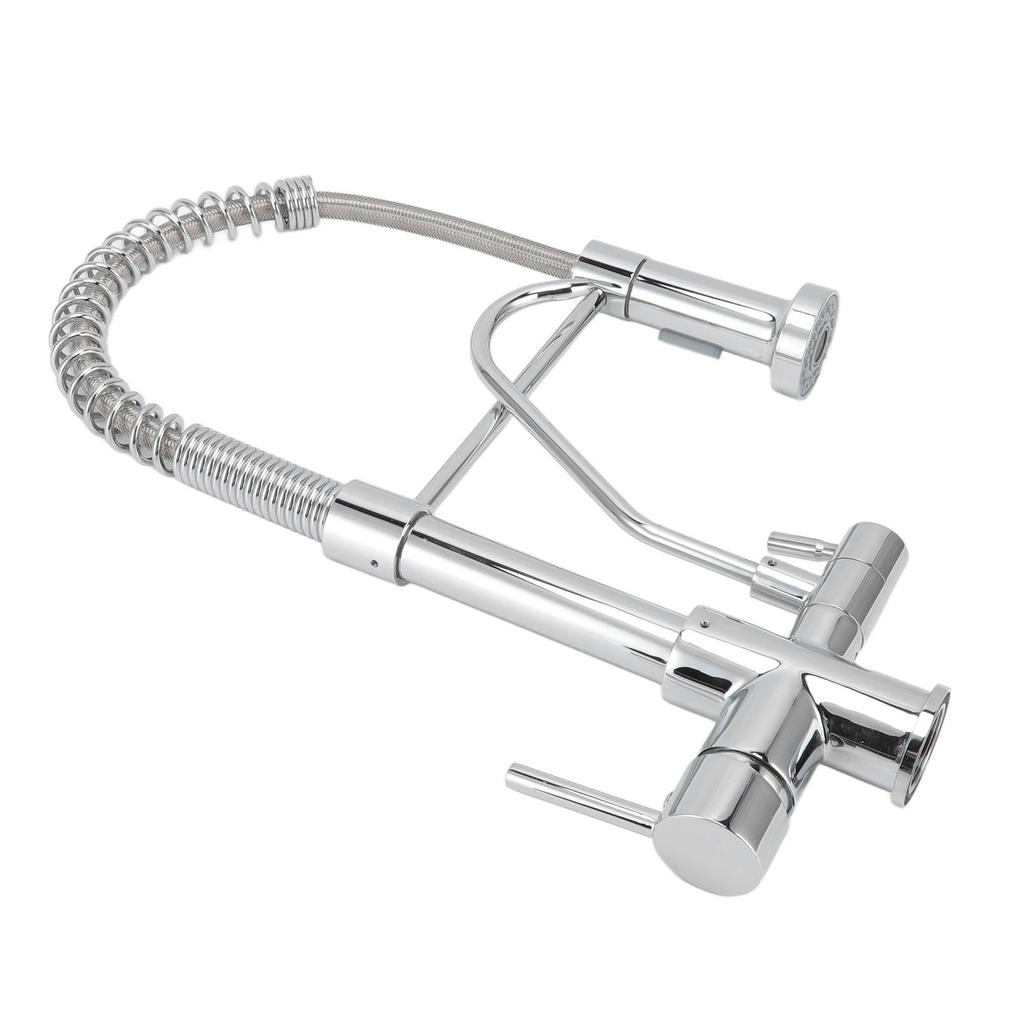 Смесители для кухни Spring, универсальный смеситель двойного назначения, фильтр для воды, медный смеситель для мойки, резьба G1/2