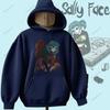 Sally Face Hoodie Horror and Mystery Game Sally Face Sweatshirt Warm Unisex Women Men Hoodie Printed Hoodie Street Fashion