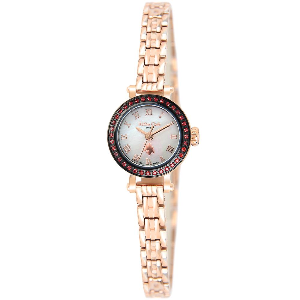 Milteunseutelli Swiss-Made Ms-10Mr Women'S Metal Watch