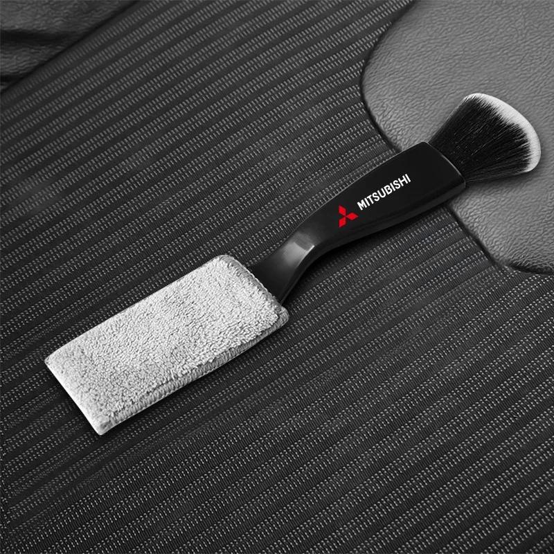 Car Air Conditioning Air Outlet Cleaning Dust Removal Soft Brush Cleaning Tool for Mitsubishi ASX I200 Outlander Center Hub Cap
