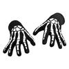 Knitting Gloves Skeleton Head Full Fingers Print Warm Breathable Slip Non Horror Gloves Boy Han W7Q4