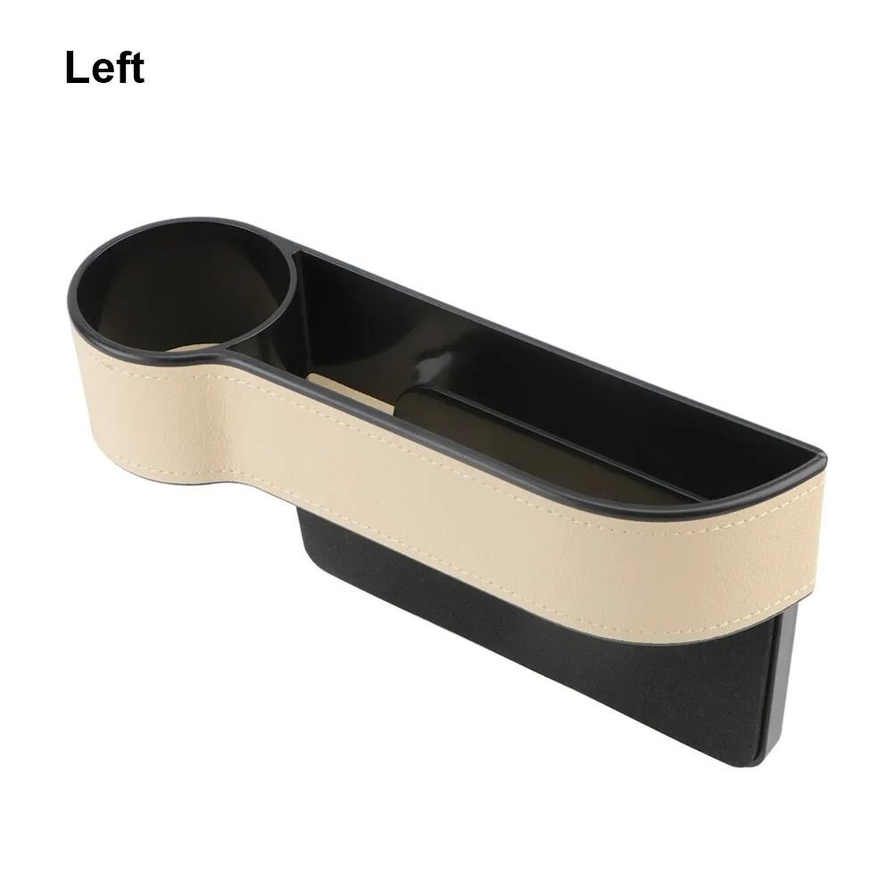 Cup Holder Car Seat Slit Gap Pocket Side Bag Reserved Car Organizer Box  Automobile Slit Box
