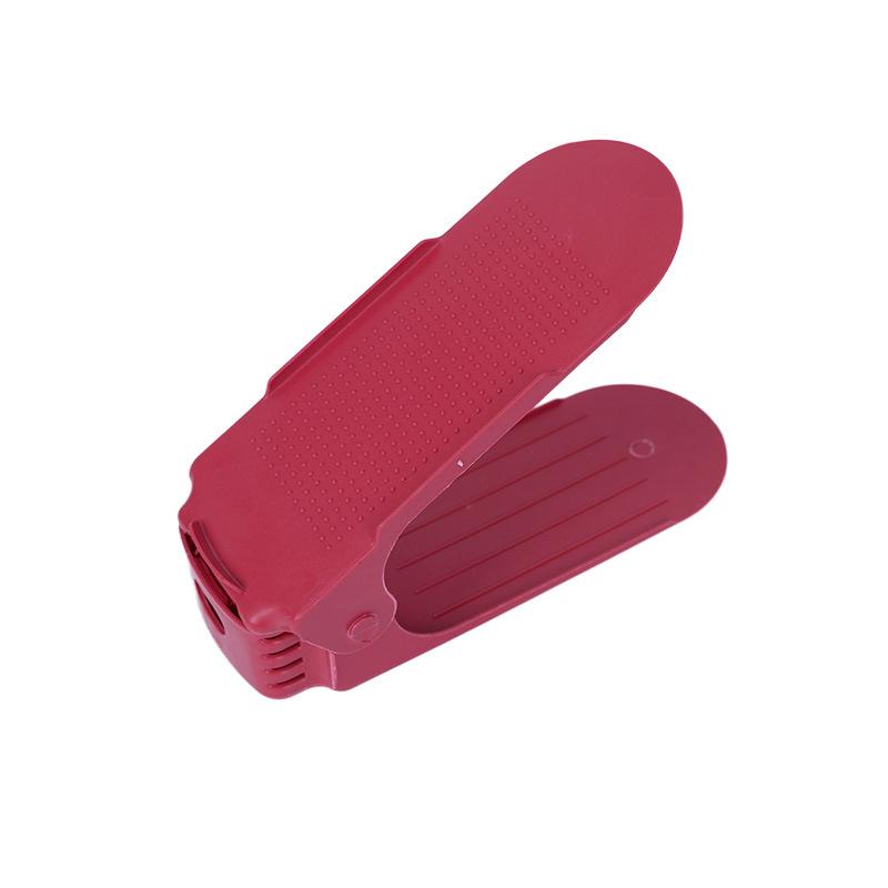 5 цветов, пластиковые полки для обуви, современная двойная чистка, подставка для хранения обувной коробки, полка