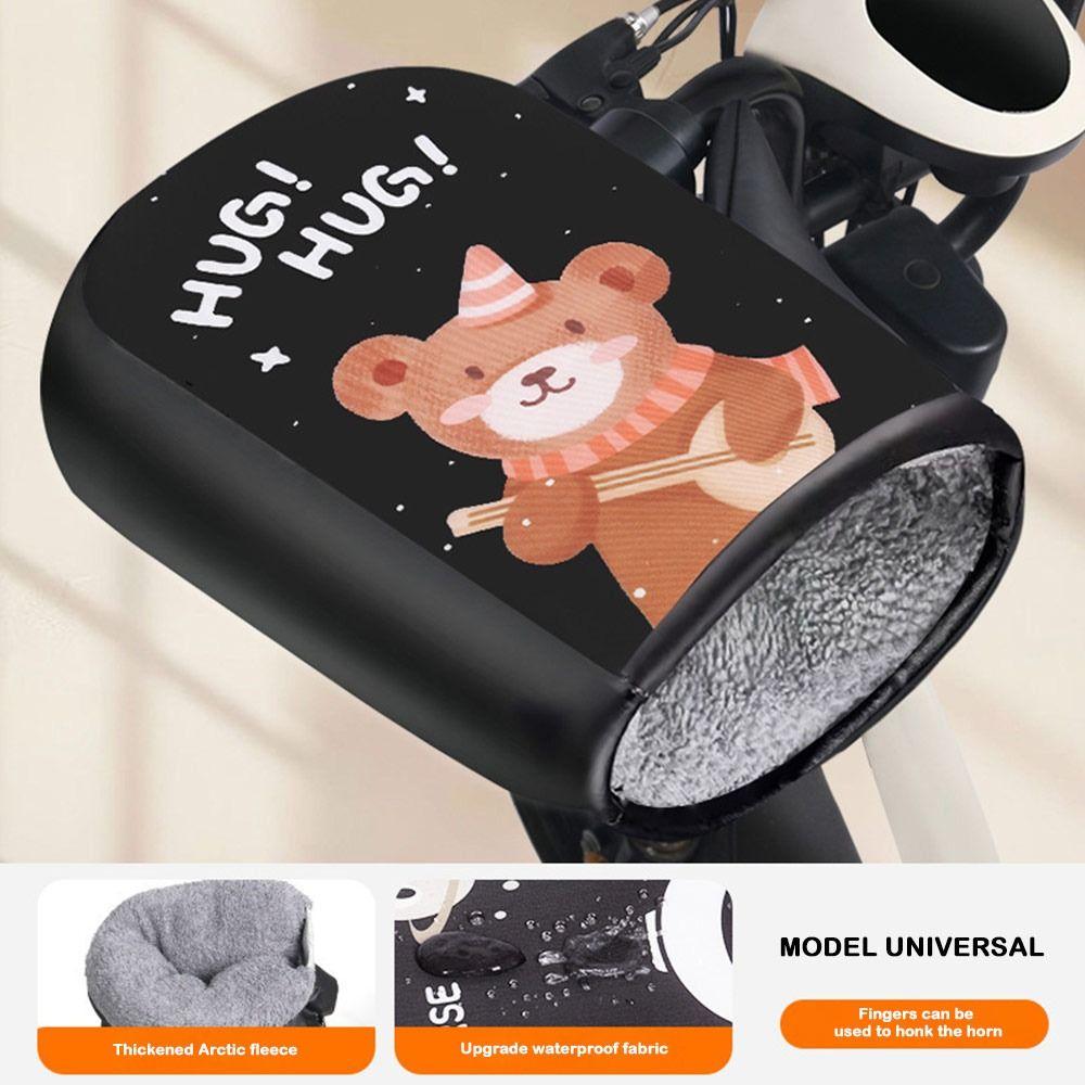 Waterproof Electric Bike Handlebar Cover Thick Bicycle Grip Sleeves Handle Cover Cycling