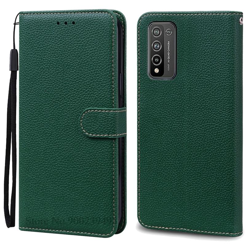 Чехол-кошелек из кожи для Honor 10X Lite, чехол-книжка с подставкой для телефона Honor 10X Lite, чехол-книжка Fundas Coque