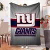New York Giants Helmet Blanket Outdoor Flannel Blanket for Camping, Hiking, Garden Parties, Picnic Essentials,gift for family and friends