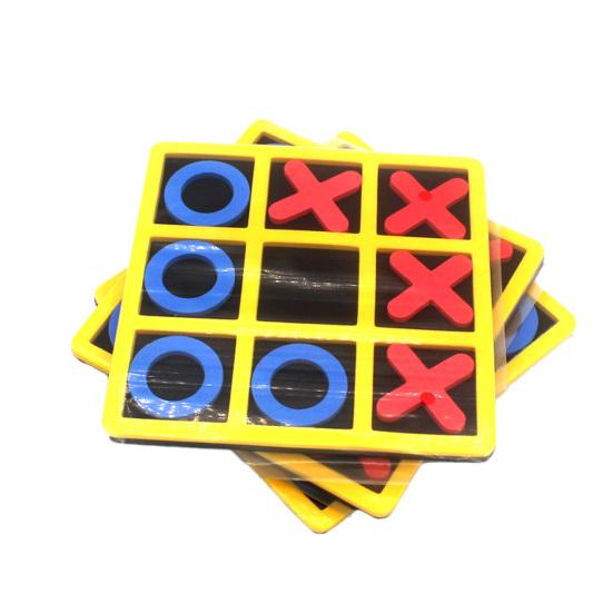 1Set Tic-Tac-Toe Competitive Skill Parents-children Connection EVA Kids Tic-Tac-Toe Game for Family Gatherings