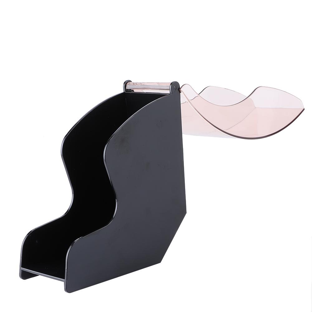 Акриловый пыленепроницаемый держатель для хранения диспенсерная стойка для кофейных фильтров с крышкой кофейные инструменты