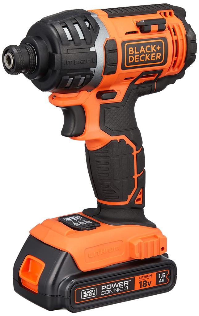 Ударный гайковерт Black and Decker 18 В EXI18 (ЧЕРНЫЙ+ДЕКЕР)