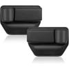 2PCS Car Seat Gap Filler Organizer with Car Cup Holder,Leather Car Side Seat Gap Filler Keeps Car Interior Tidy,Multifunctional Universal Car Front
