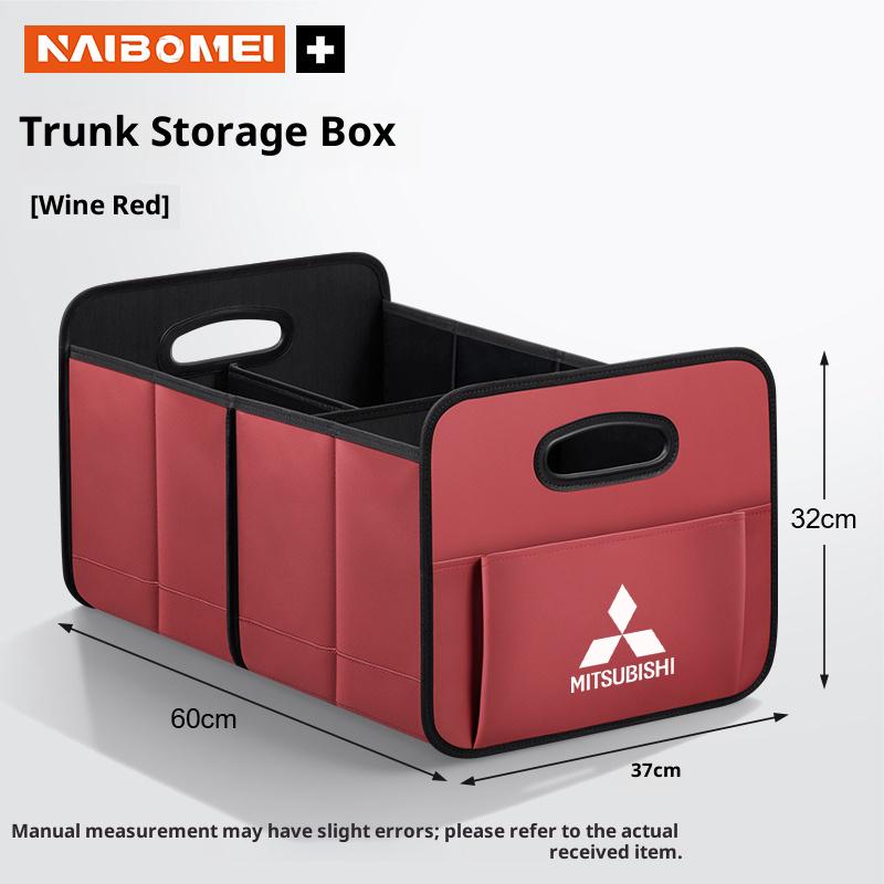 sdzh1 Car Trunk Foldable Large Capacity Storage Box For Mitsubishi Outlander Pajero Asx Lancer EX Evolution X L200 Ralliart Triton