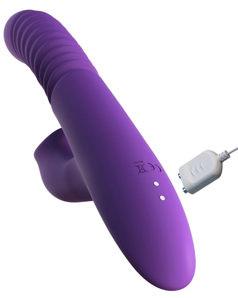 Fantasy For Her - Bunny Vibrator with Stimulation and Heating 24cm