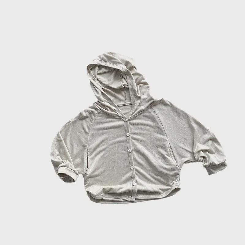 Детский легкий летний солнцезащитный кардиган в корейском стиле