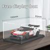 MOLD KING 27001, технические игрушки для сборки автомобилей, модель спортивного скоростного гоночного автомобиля с демонстрационной коробкой, сборочные кирпичи, рождественские подарки